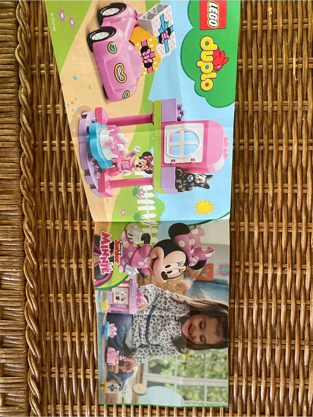 LEGO Duplo 10873 Minnie’s Birthday Party Pink Car Figaro Cat Incomplete